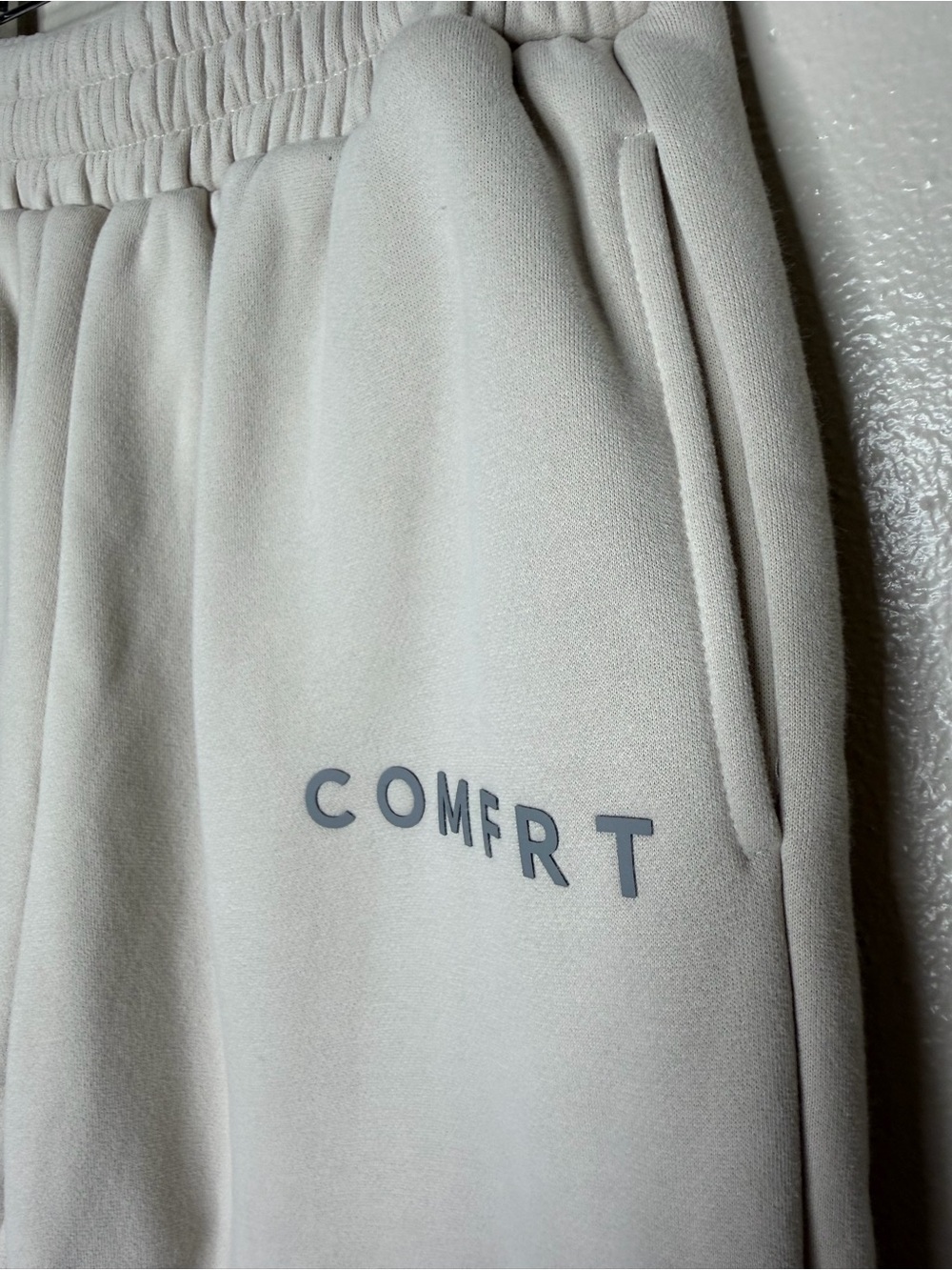 Comfrt | Tranquil Sweatpants, Medium, Cotton Color, like new - Picture 11 of 13